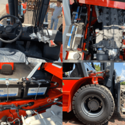 Các bộ phận cấu thành xe bao gồm nhiều chi tiết nổi bật