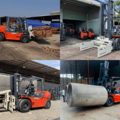 Xe được sử dụng chủ yếu trong các nhà máy và kho xưởng sản xuất có công suất lớn