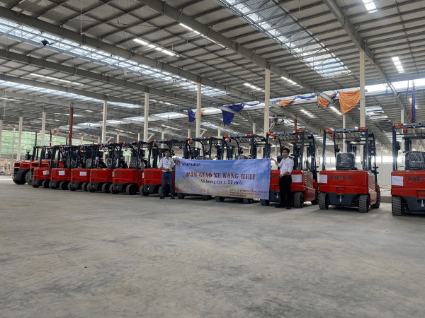 Bình Minh độc quyền phân phối xe nâng Heli tại Việt Nam
