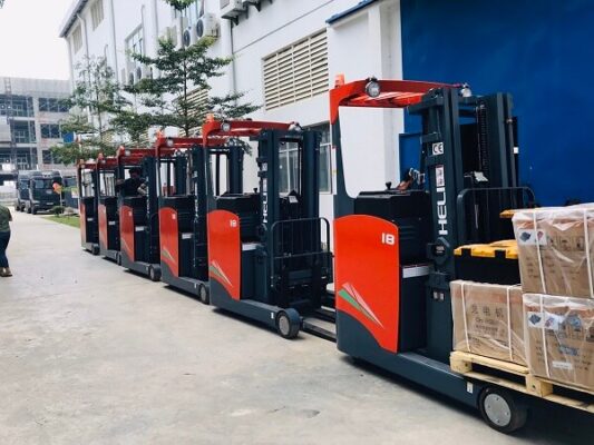 Bình Minh độc quyền phân phối xe nâng heli