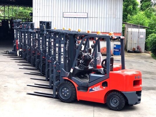 Bình Minh độc quyền phân phối xe nâng heli