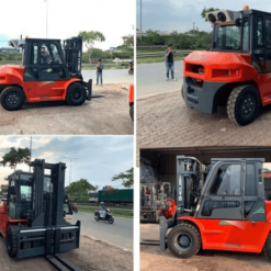 Cabin kín bảo vệ an toàn cho người vận hành bên trong