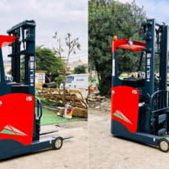 Cấu hình tiêu chuẩn xe nâng reach truck đứng lái 1.5 tấn Heli
