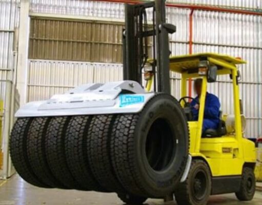Vận chuyển các lốp xe lớn một cách dễ dàng