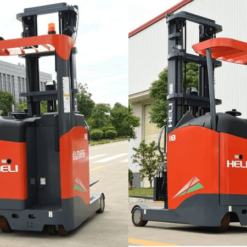 Xe được sử dụng trong các nhà kho có lối đi hẹp và kệ hàng cao