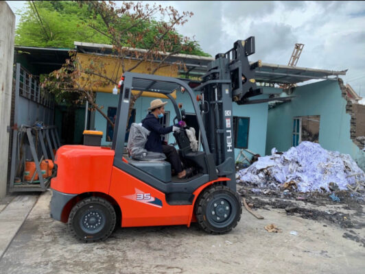 Xe nâng càng gật gù Heli chính hãng giá tốt tại Việt Nam