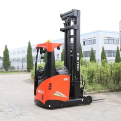 Xe nâng reach truck ngồi lái 2 tấn khung nâng 9 mét